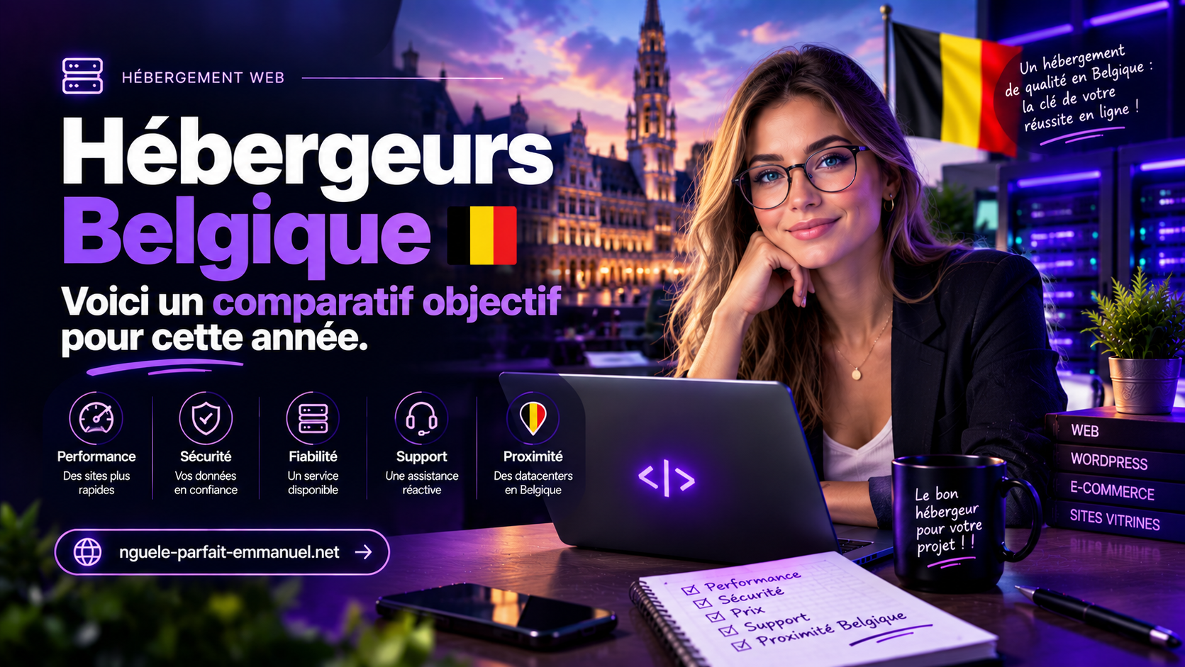 Hébergeurs Belgique