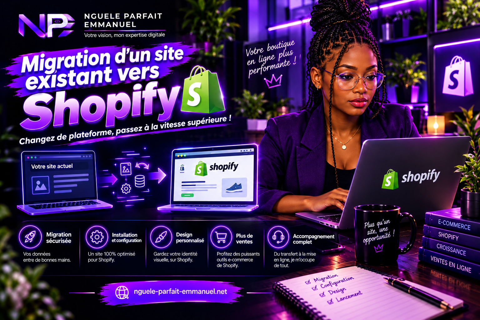 Migration d'un site existant vers Shopify