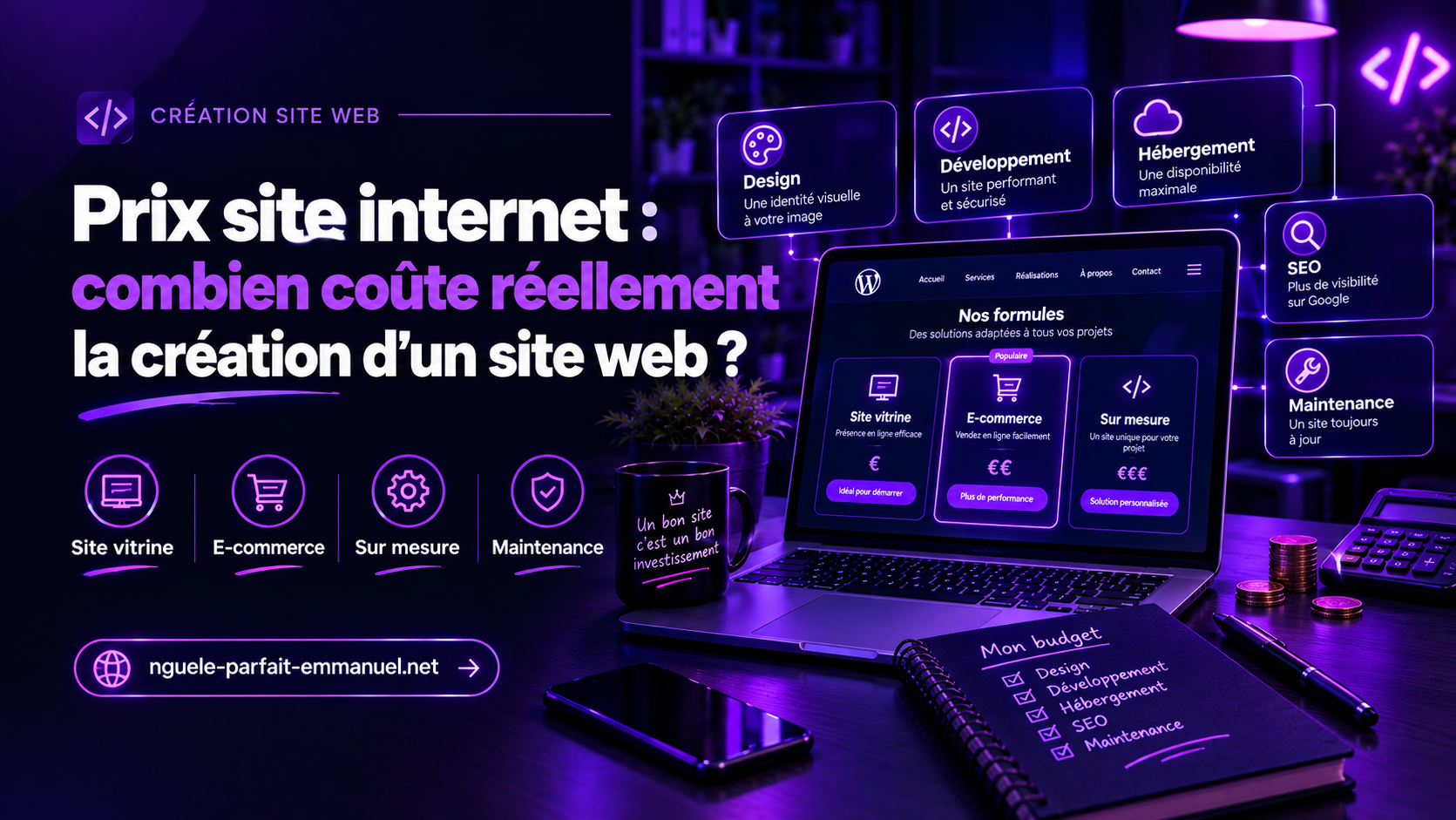 Prix site internet