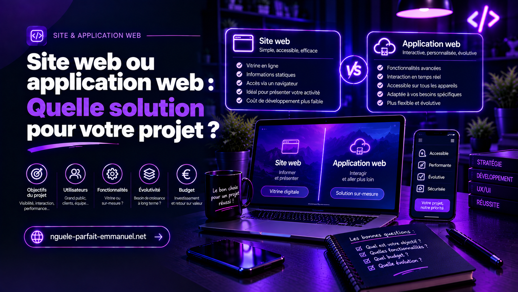 Site web ou application web