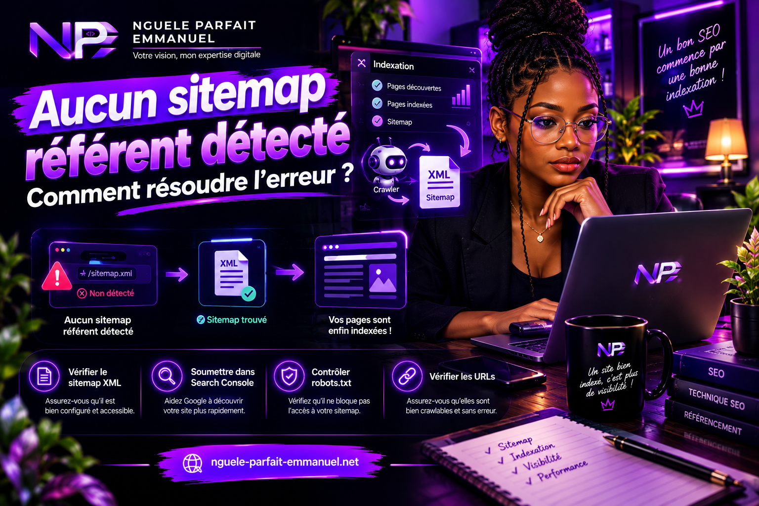 Aucun sitemap référent détecté