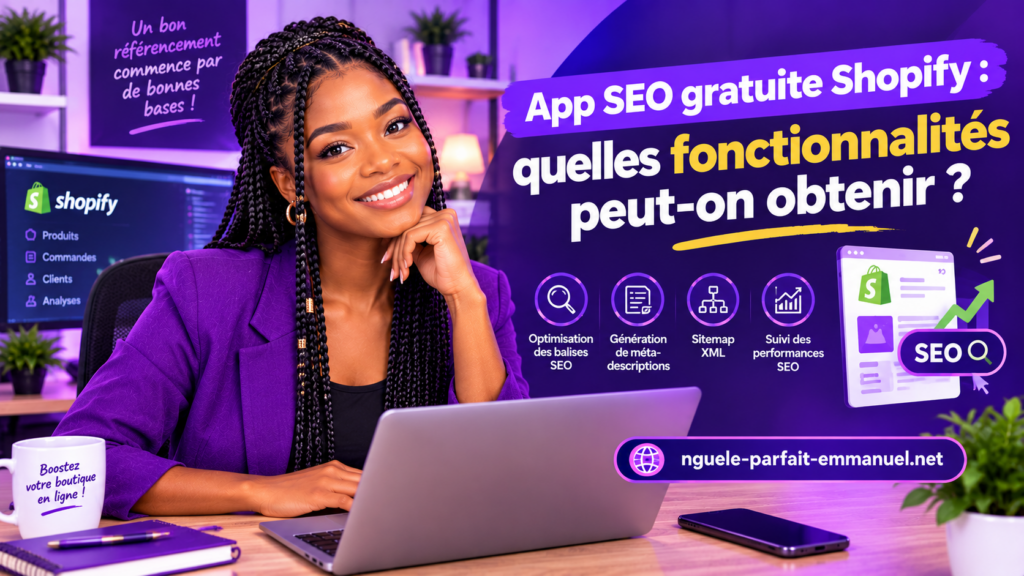 App SEO gratuite Shopify