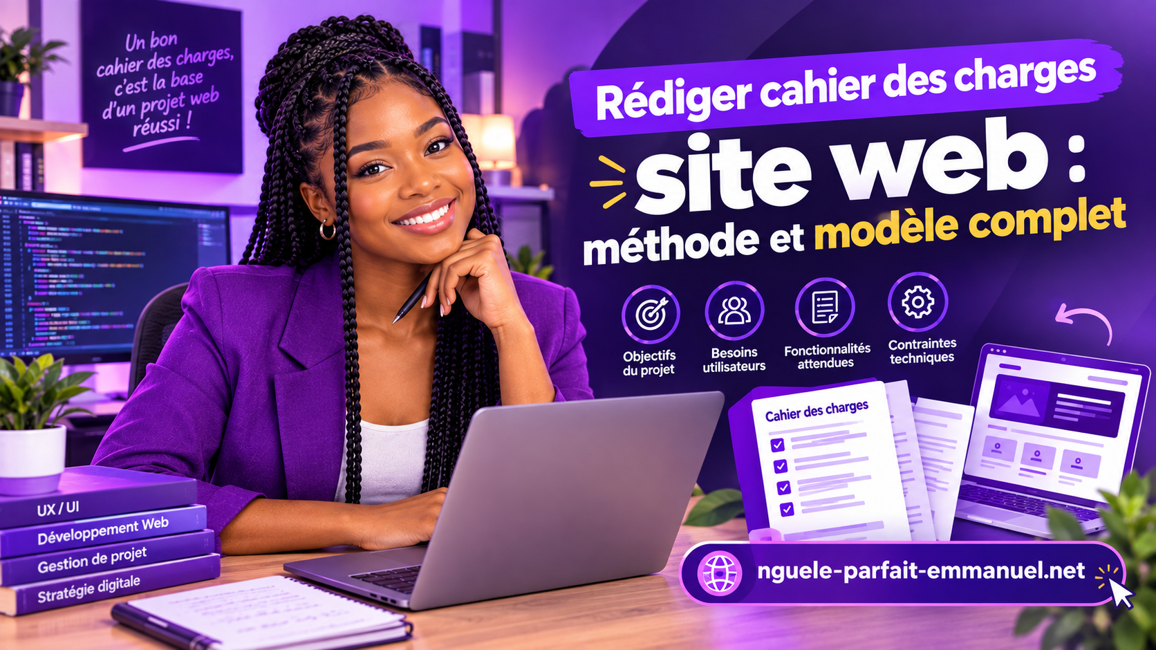 Rédiger cahier des charges site web