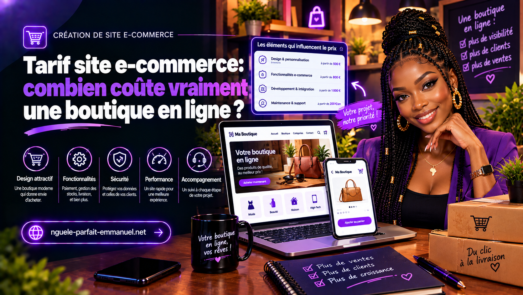 Tarif site e-commerce