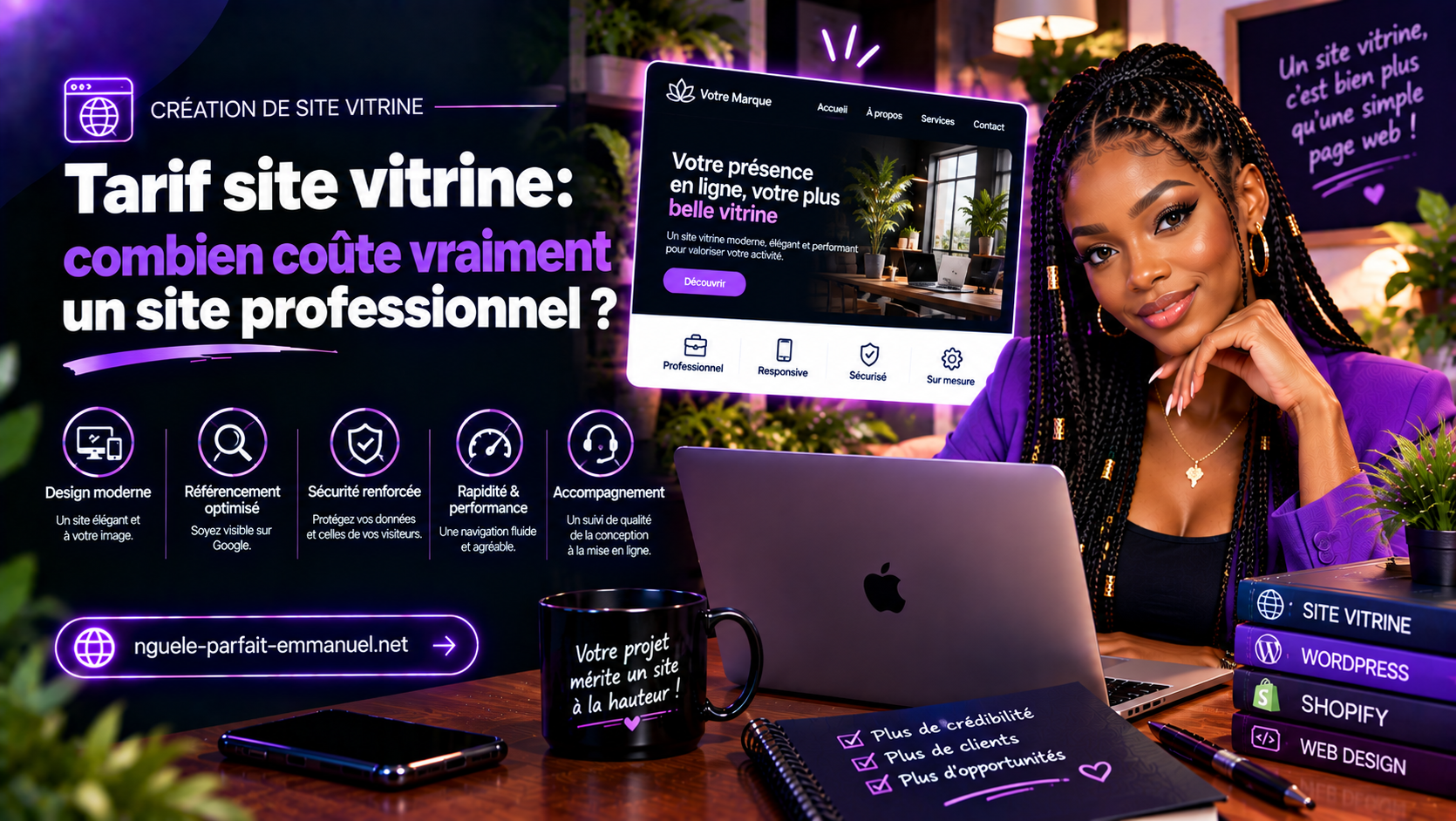 Tarif site vitrine